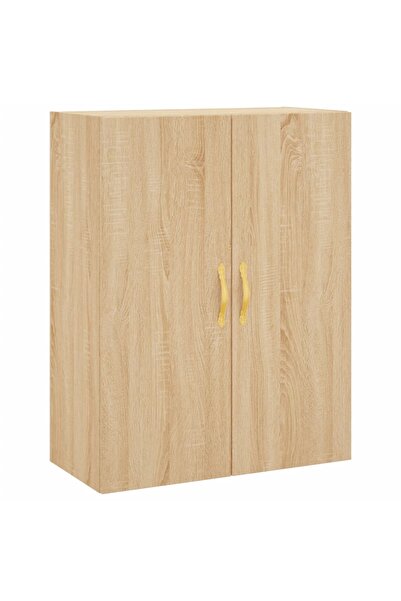 vidaxl Dulap TV montat pe perete, stejar sonoma, 69,5x34x90 cm