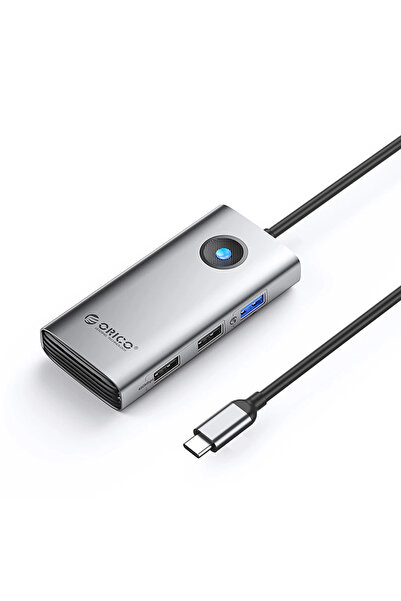Orico Hub USB-C Pw11-5P 1x USB-A 3.0 2x USB-A 2.0 1x HDMI Pentru Console de J...