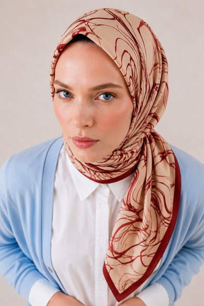 Şehr-i Şal İstanbul Women's Hijab Scarf Natural Fiber Stylish Suitable for Da...
