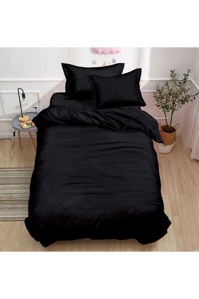 OEM PREMIUM damask Duvet Cover Set Horeca range - with Stretchy 1 person - 4 ...
