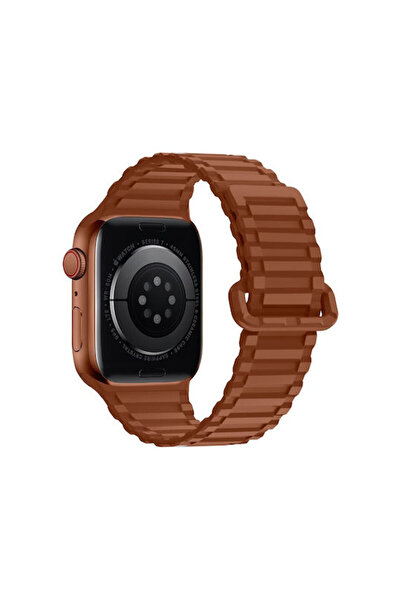 hoco. Hoco WA06 Λουράκι Σιλικόνης Καφέ (Apple Watch 44/45/46mm/Ultra 49mm) 38213