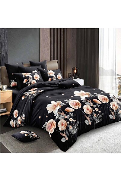 OEM Satin Cotton Duvet Cover Set - Luxury range - 4 pieces | 18663-TL