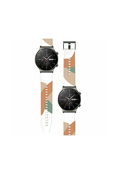 Hurtel Λουράκι Σιλικόνης Μαύρο Καμουφλάζ (4) (Huawei Watch 3 / Huawei Watch G...