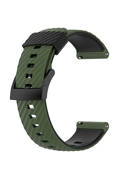 OEM Λουράκι Apple Watch 42 44 45 49mm Sunnto Sport Στρατιωτικό Πράσινο