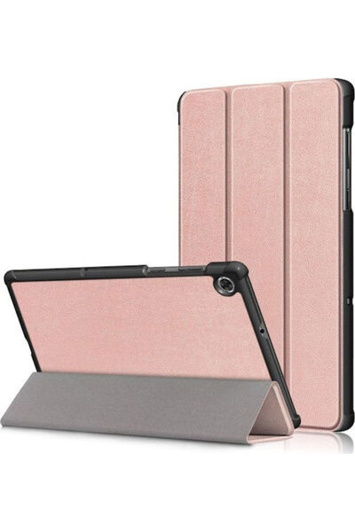 inos Έξυπνη Αναδιπλούμενη Θήκη Ροζ Χρυσό Lenovo Tab M10 Plus 10.3 "