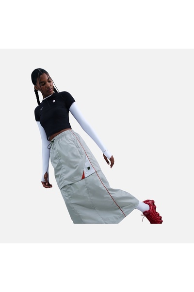Nike Women's Shox Zip-Off Dual Function Long and Short Sports Skirt |   Ih026...