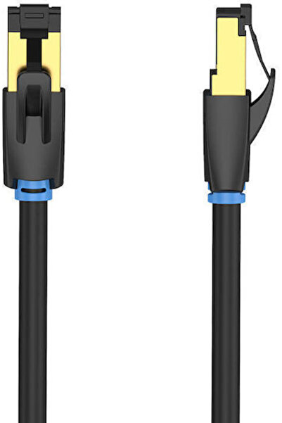 Vention Καλώδιο Ethernet S/FTP Cat.8 (40Gbps) 0,5μ Μαύρο Κωδικός: IKABD