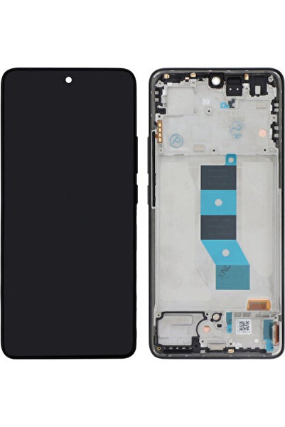 Xiaomi Οθόνη με μηχανισμό αφής και πλαίσιο για Redmi Note 14 5G (Μαύρο)
