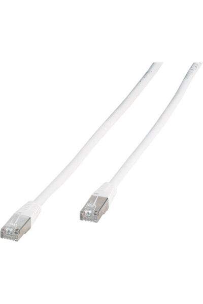 Vivanco Καλώδιο Ethernet F/UTP Κατηγορίας 7, 1μ, Λευκό, Κωδικός: 45706