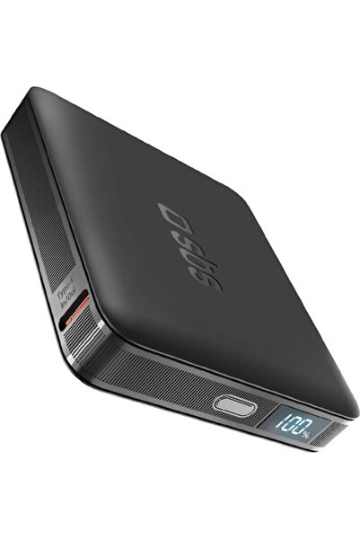 SBS Power Bank Υψηλής Πυκνότητας 5000mAh 10W με Θύρα USB-C Μαύρο