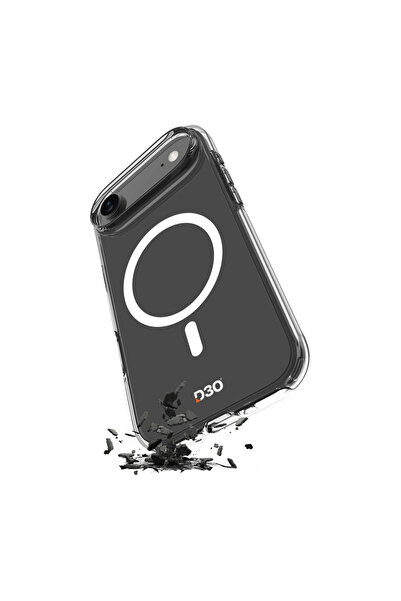 Puro Husă Impact Clear D3O pentru iPhone 17 Air, compatibilă cu MagSafe