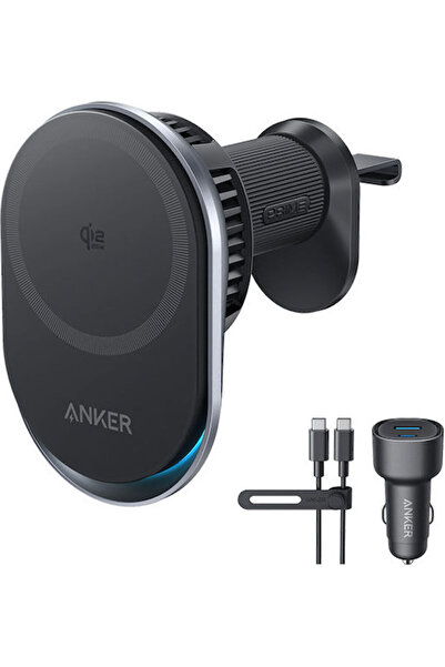 Anker Prime MagGo AirCool Βάση Κινητού Αυτοκινήτου με Ρυθμιζόμενα Άγκιστρα Μα...