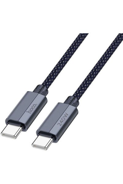hoco. Hoco Καλώδιο USB 2.0 USB-C αρσενικό - USB-C 240W Μπλε 1.8μ