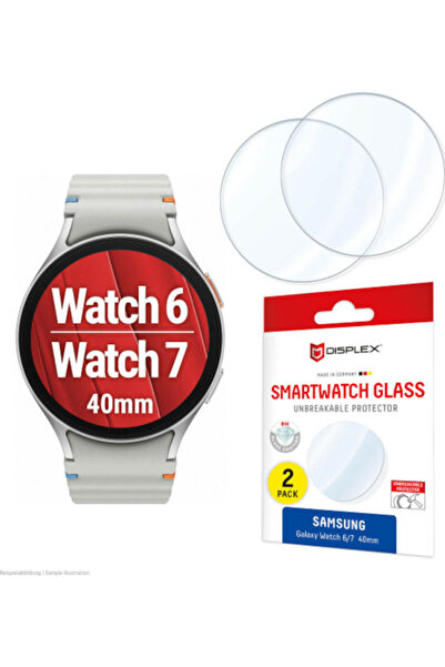 Displex Smartglass Samsung Galaxy Watch 6/7 40mm Σετ 2 τεμαχίων