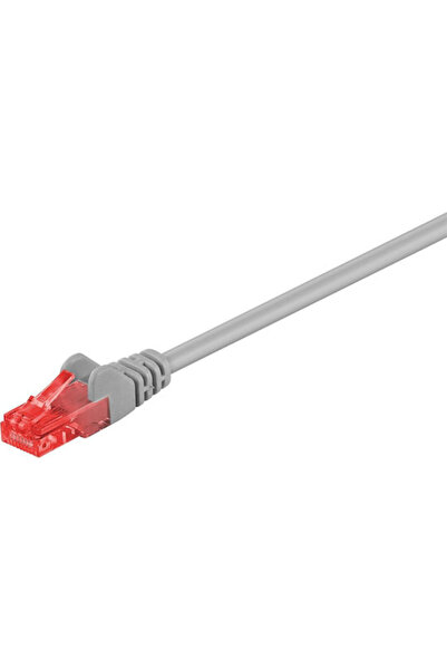 goobay Καλώδιο Ethernet U/UTP Κατηγορίας 6, 5μ, Γκρι, 1 τεμάχιο, Κωδικός: 93673