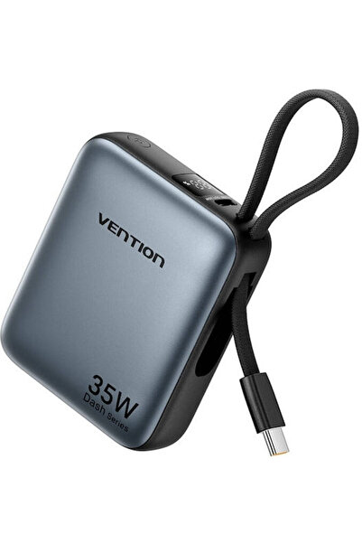Vention FHE Power Bank 10000mAh 35W Με θύρα εξόδου USB-C Power Delivery Γκρι