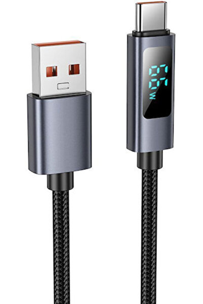 hoco. Hoco Καλώδιο USB 2.0 USB-C Αρσενικό - USB-C 100W PD Μαύρο 1μ