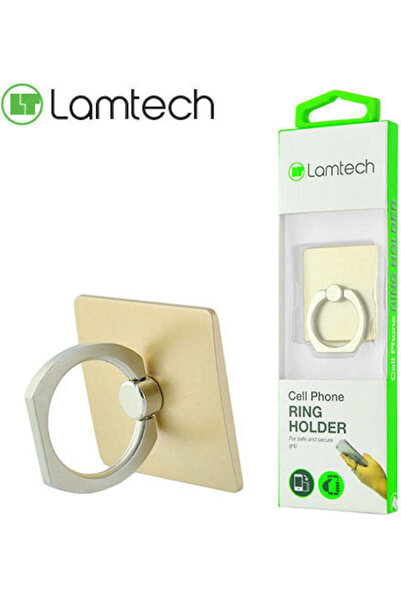 Lamtech Βάση δαχτυλίδι για κινητό σε χρυσό χρώμα LAM443413