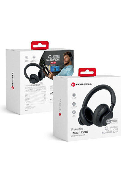 Forcell F-AUDIO Touch Beat Ασύρματα ακουστικά κεφαλής Bluetooth με 30 ώρες λε...