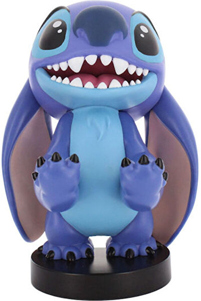 Disney Cable Guys Χαμογελαστή Βάση Γραφείου Stitch για Κινητό Τηλέφωνο σε Πολ...