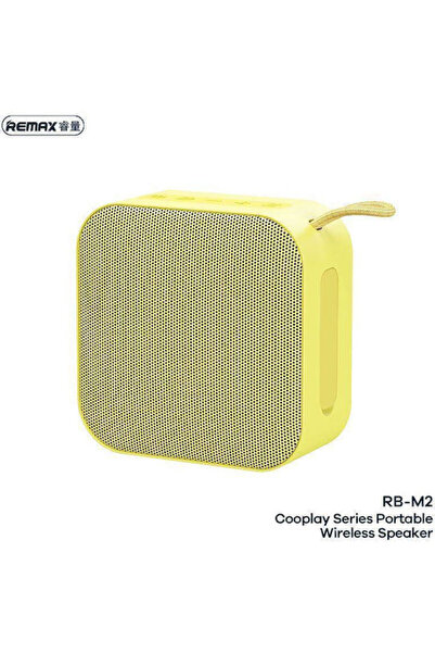 Remax Ηχείο Bluetooth 5W με αυτονομία μπαταρίας έως 3,5 ώρες Κίτρινο