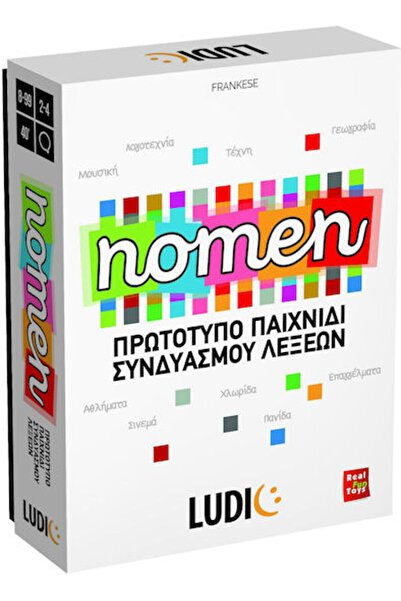 Ludic Επιτραπέζιο παιχνίδι Nomen για 2-4 παίκτες, ηλικίας 8+ ετών, Κωδικός Δρ...