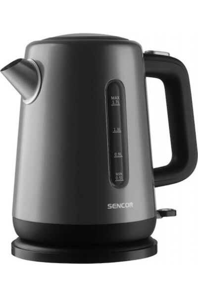Sencor Βραστήρας 1.7λτ 2200W Γκρι Κωδικός: SWK 1753BK