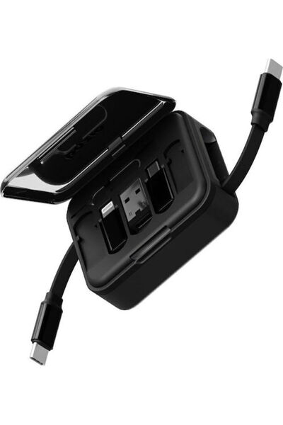 Energea Ανασυρόμενο καλώδιο USB 2.0 σε micro USB 1μ
