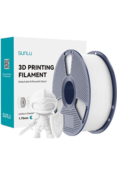 Sunlu PLA+ Νήμα Εκτυπωτή 3D Λευκό
