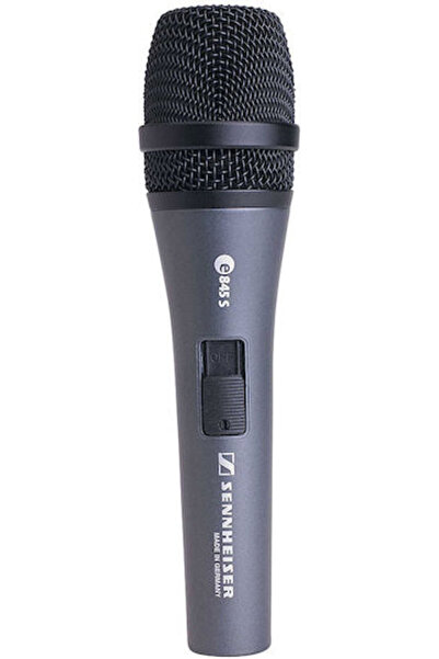 Sennheiser E 845 S Δυναμικό Μικρόφωνο XLR Χειροποίητο για Φωνητικά