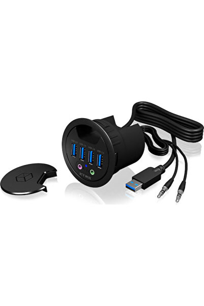 ICY BOX Διανομέας USB 3.0 με 4 θύρες και σύνδεση USB-A Κωδικός: IB-HUB1403A