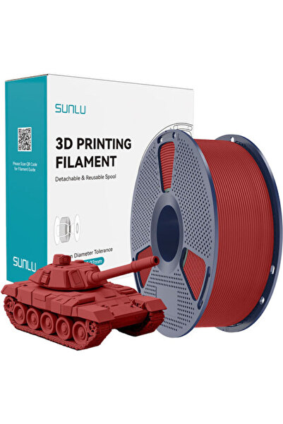Sunlu PLA+ Νήμα Εκτυπωτή 3D Κόκκινο