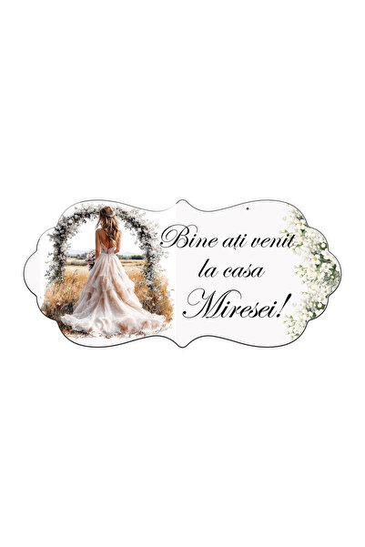 Bello Carino High quality decoration products Plăcuță " Bine ați venit la Cas...