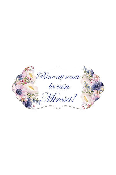 Bello Carino High quality decoration products Plăcuțe " Bine ați venit la Cas...