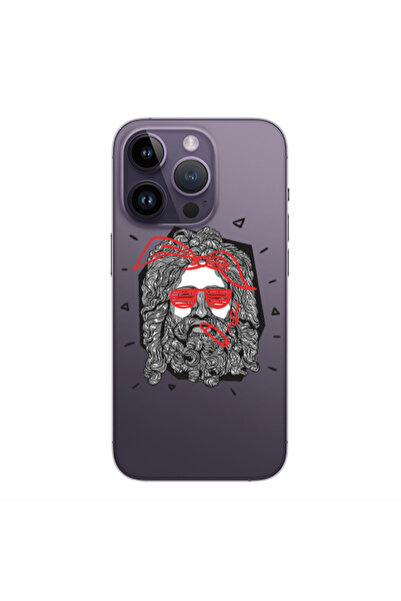 Other Apple iPhone 14 Pro Cool glasses Transparent Silicone TPU Θήκη