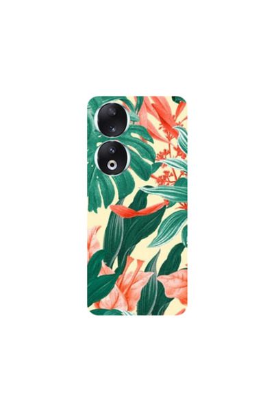 Other Honor 90 5G Tropic Laves Transparent Silicone TPU Θήκη