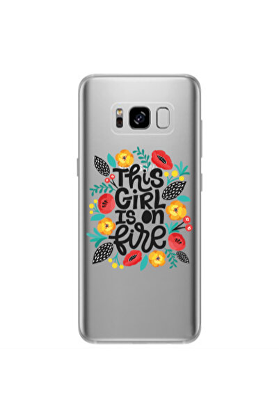 Other Samsung S8 Plus This Girl Transparent Silicone TPU Θήκη