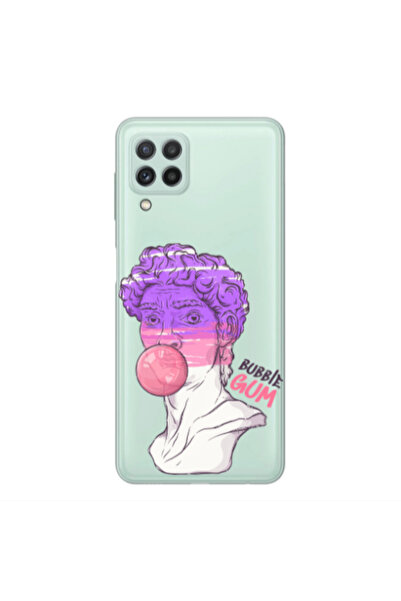 Other Samsung A22 4G Pin Bubble Transparent Silicone TPU Θήκη