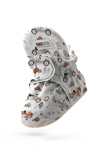 Kokopatik Racing Time Patterned - Home & Nursery Slippers