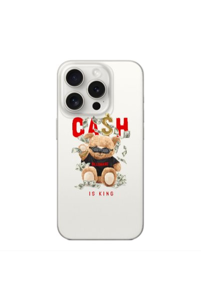 Other Apple iPhone 15 Pro Cash is king Transparent Silicone TPU Θήκη