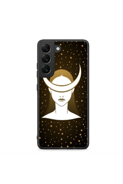 Other Samsung S22 Plus Moon eyes Black Glossy Θήκη