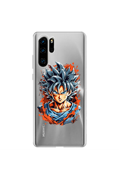Other Huawei P30 Pro Anime Goku Transparent Silicone TPU Θήκη