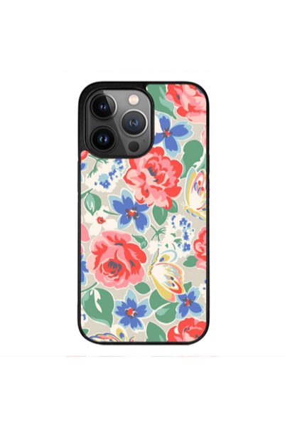 Other Apple iPhone 11 Pro Max Lady roses Black Glossy Θήκη