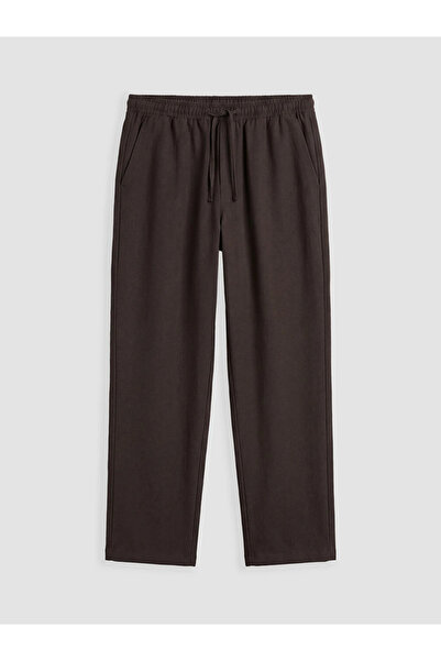 LC Waikiki Brown Regular Fit Men's Pleated Trousers