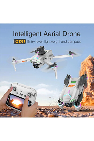 SMRSTORE GD11 Pro 4K Kameralı GPS Drone 4.3 İnç Ekranlı Kumanda Fırçasız Motor