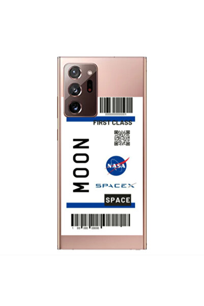 Other Samsung Note 20 Ultra Moon spacex Transparent Silicone TPU Θήκη