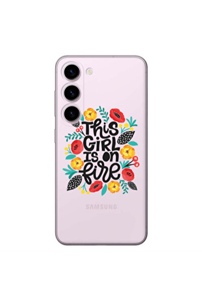 Other Samsung S23 Plus This Girl Transparent Silicone TPU Θήκη