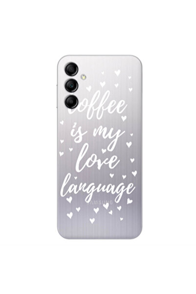 Other Samsung A24 Coffe is my love language Transparent Silicone TPU Θήκη