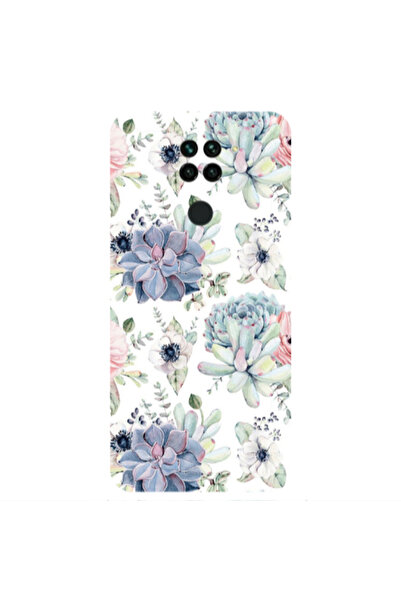 Other Xiaomi Redmi Note 9 Flower 56 Transparent Silicone TPU Θήκη
