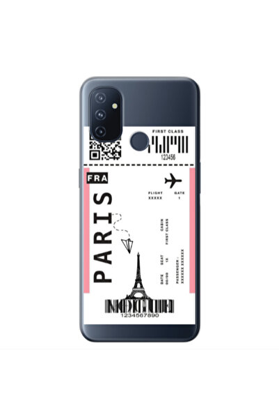 Other Oneplus Nord 100 Paris FRA Transparent Silicone TPU Θήκη
